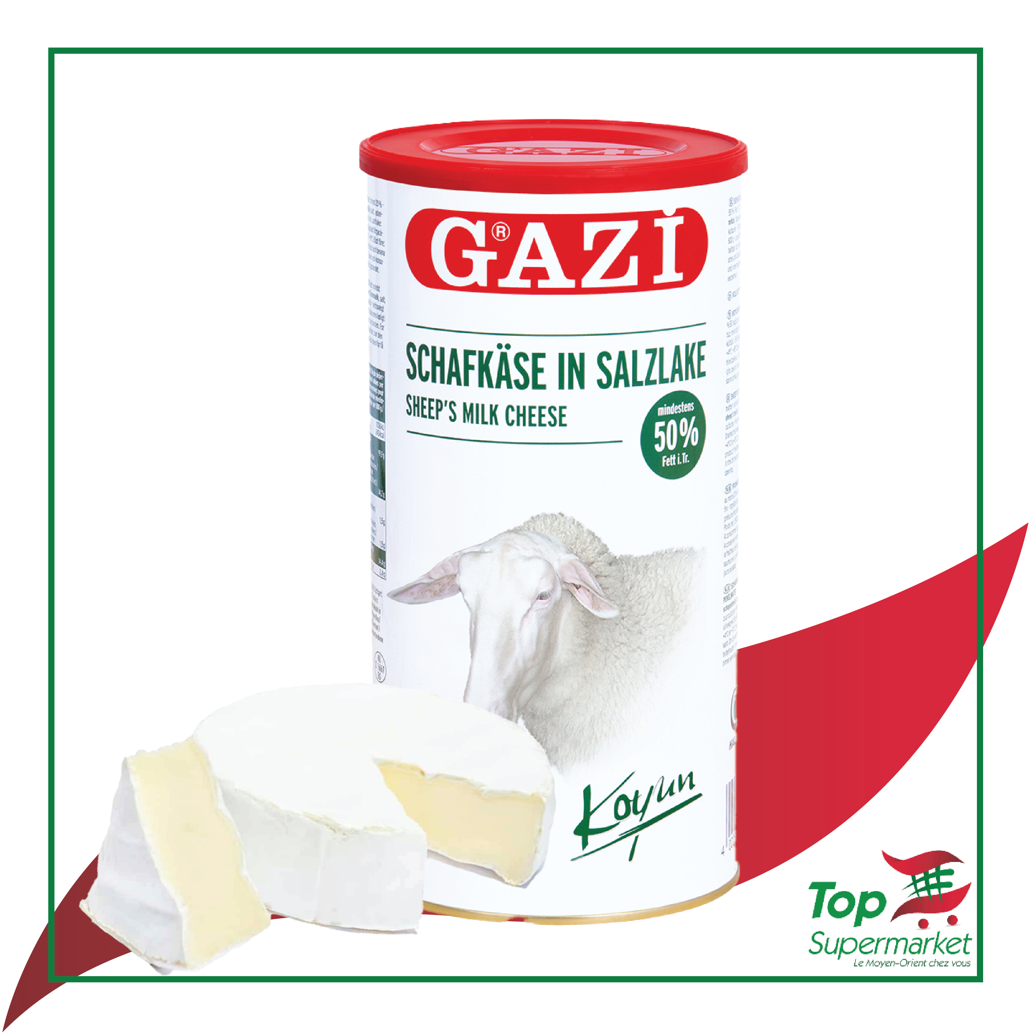 Gazi fromage de brebis 800gr